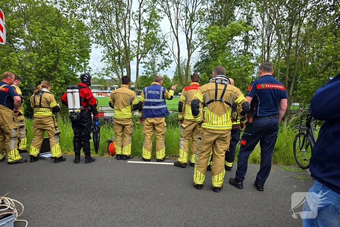Brandweerduikers ingezet bij mysterieus fietsincident