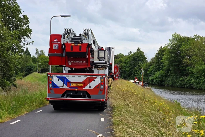 Brandweerduikers ingezet bij mysterieus fietsincident