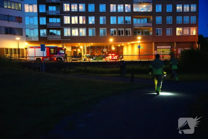 Brand op schoolplein snel geblust