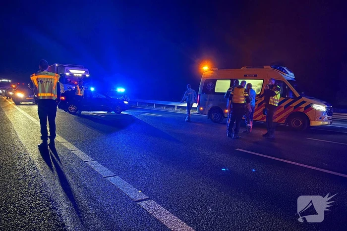 Zwaargewonde na val motor