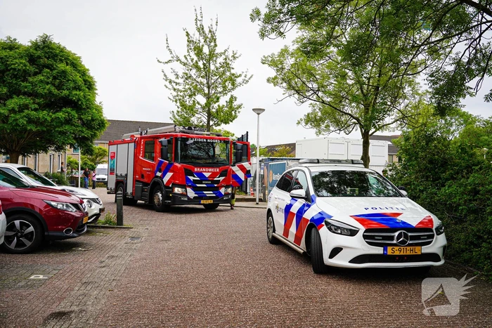 Brandalarm tijdens verbouwing school