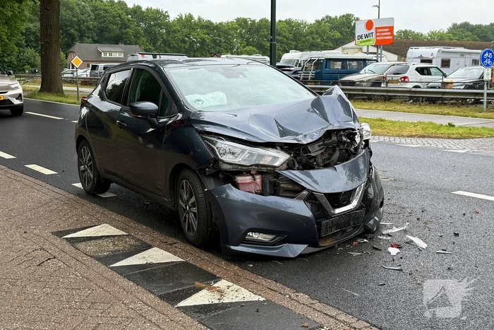 Ongeval met gewonden en verkeersregelingen