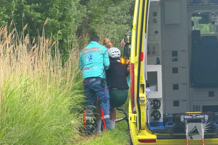 Racefietser raakt gewond bij ongeval
