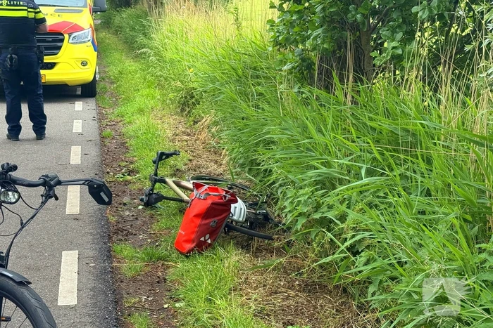 Racefietser raakt gewond bij ongeval