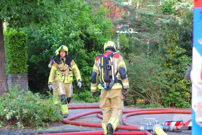 Gewonde bij uitslaande woningbrand