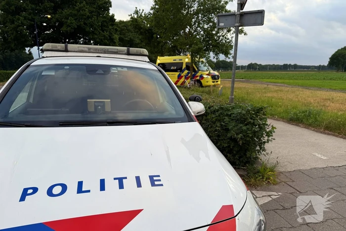 Fietser gewond na val op fietspad