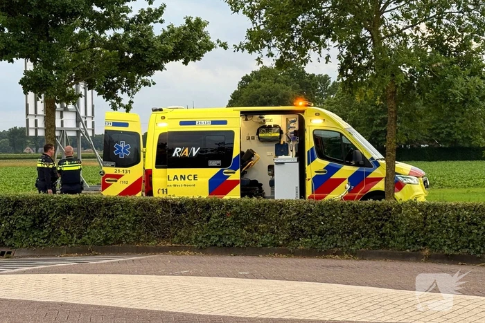 Fietser gewond na val op fietspad