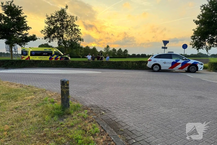 Fietser gewond na val op fietspad