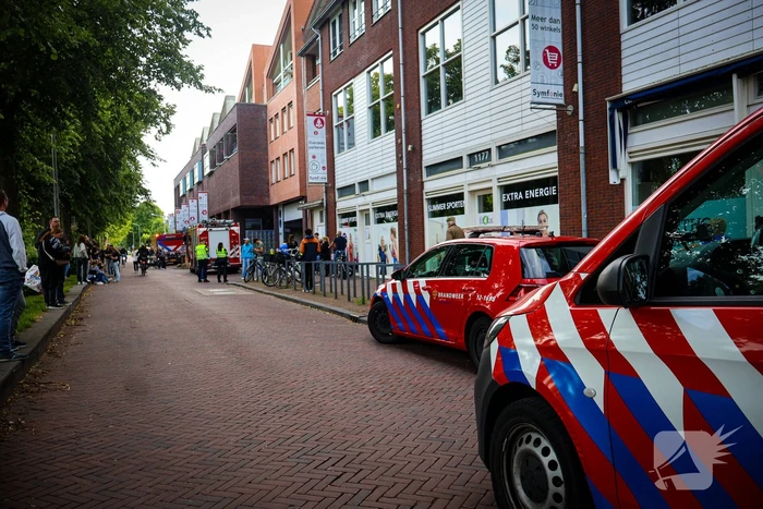 Brandmelding leidt tot ontruiming winkelcentrum