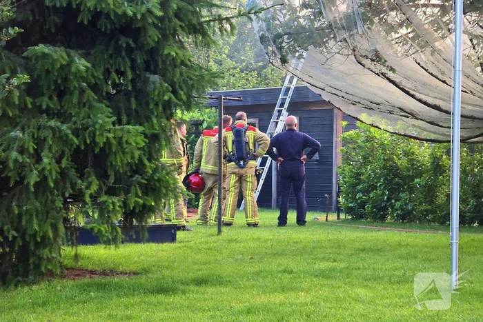 Snel ontwikkelende brand veroorzaakt schade