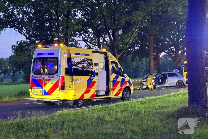 Dode bij ernstige frontale aanrijding