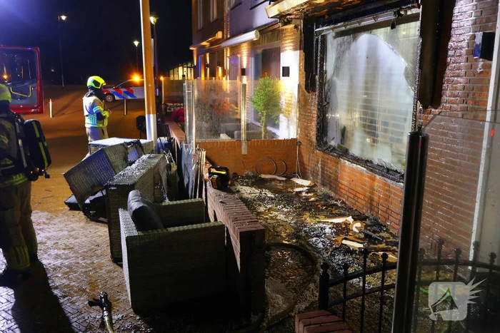 Flinke brand zorgt voor schade aan woning