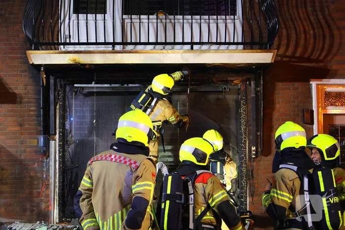 Flinke brand zorgt voor schade aan woning