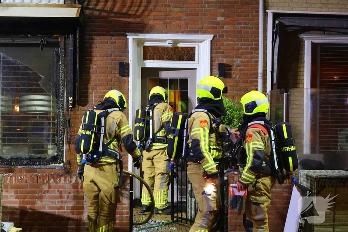 Flinke brand zorgt voor schade aan woning