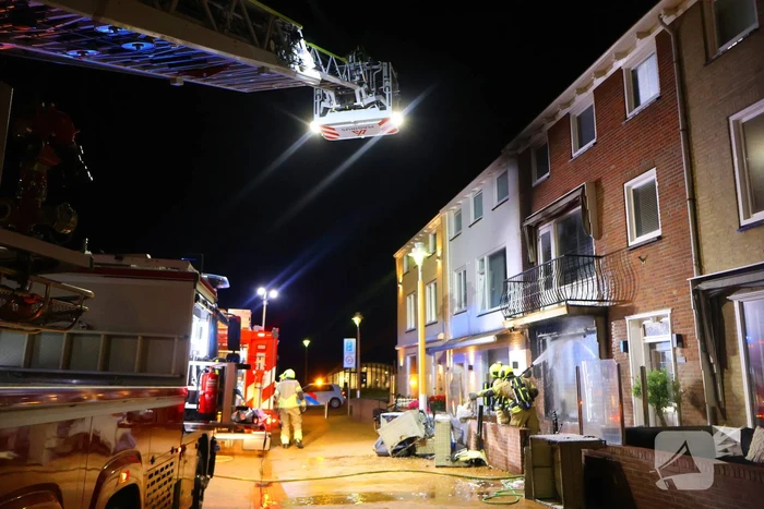Flinke brand zorgt voor schade aan woning