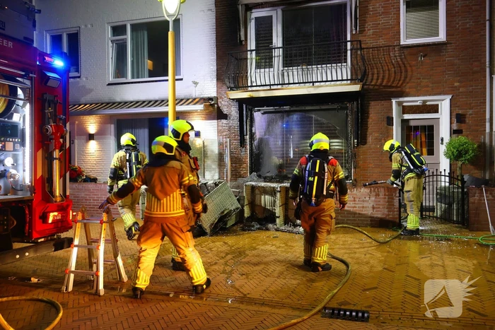 Flinke brand zorgt voor schade aan woning