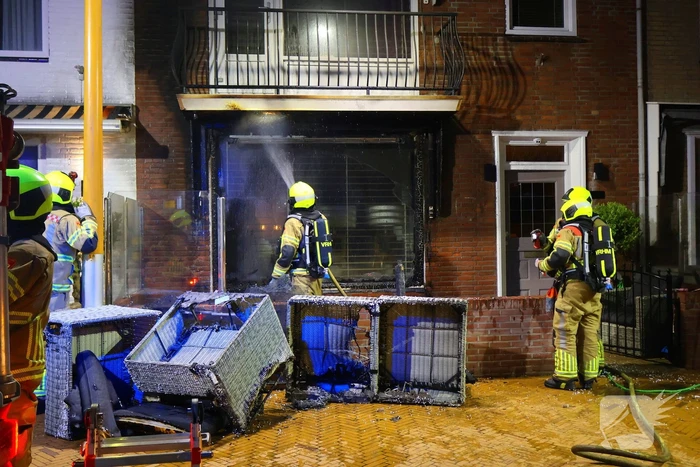 Flinke brand zorgt voor schade aan woning