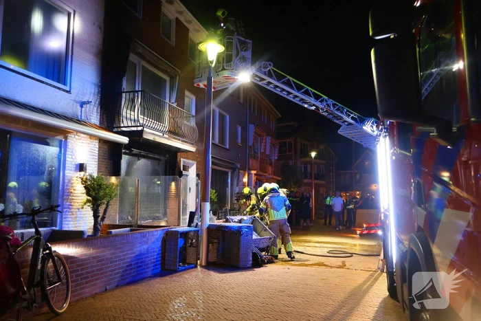 Flinke brand zorgt voor schade aan woning