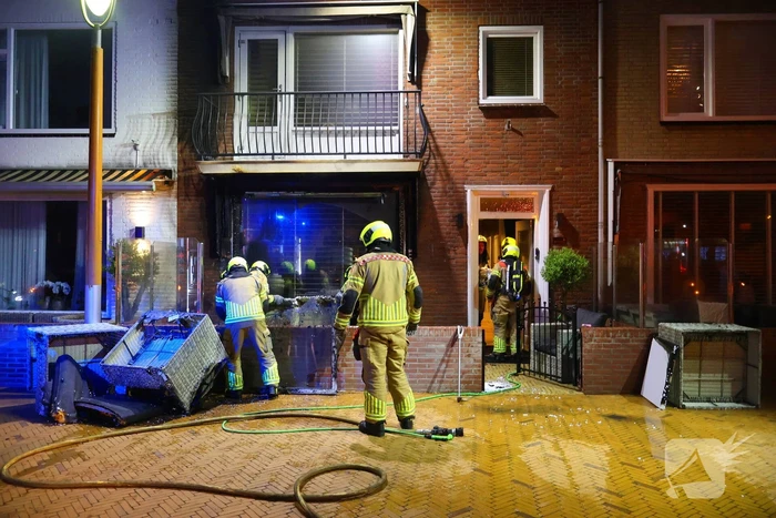 Flinke brand zorgt voor schade aan woning