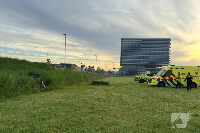 Dronken bestuurder eindigt in sloot na ongeval