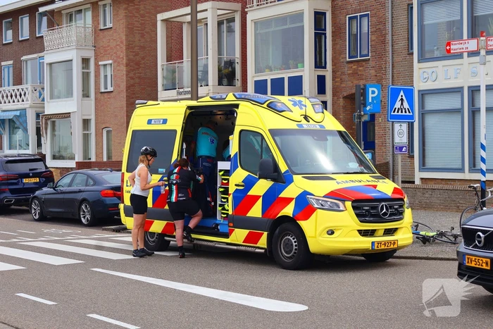 Wielrenners ten val bij ongeval