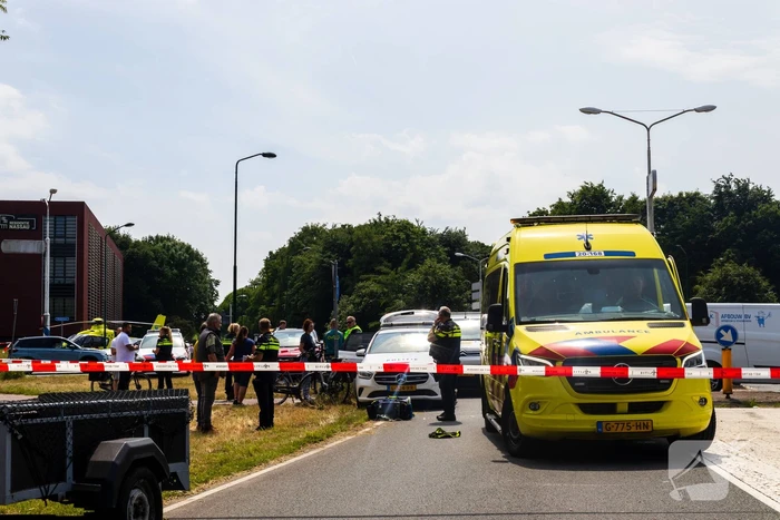 Fietser gereanimeerd na aanrijding