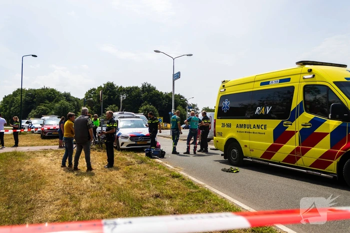 Fietser gereanimeerd na aanrijding