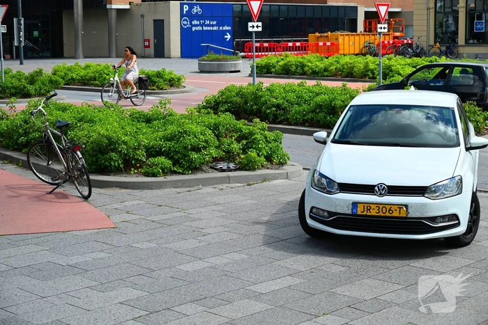 Fietsongeluk op oversteekplaats