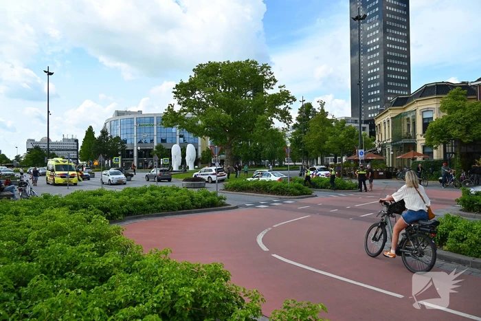 Fietsongeluk op oversteekplaats