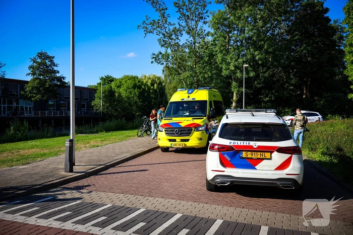 Fietser raakt gewond bij val