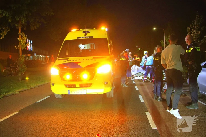 Fietser gewond na harde val