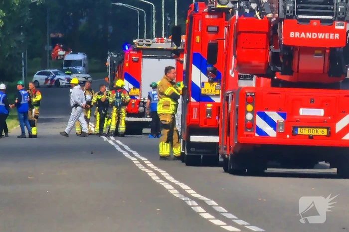 Vreemde geur in bedrijf leidt tot ontruiming