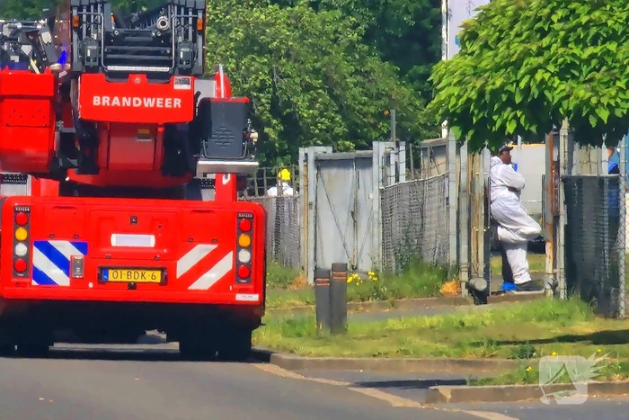 Vreemde geur in bedrijf leidt tot ontruiming