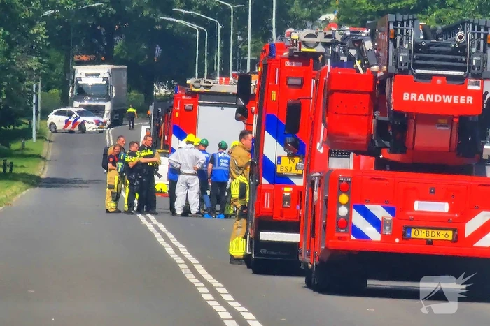 Vreemde geur in bedrijf leidt tot ontruiming