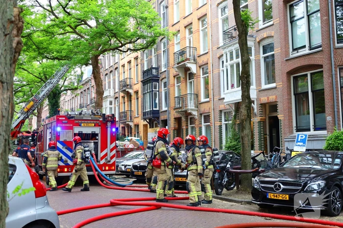 Middelbrand leidt tot evacuaties en rookinhalatie