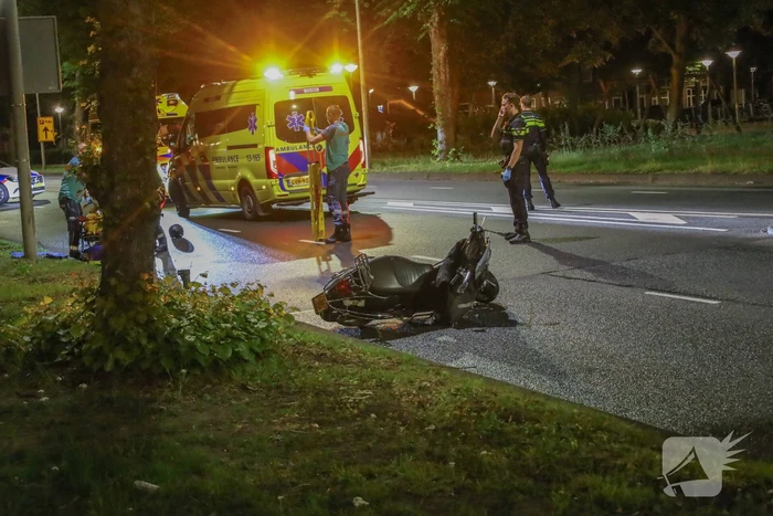 Scooterongeval leidt tot gewonden