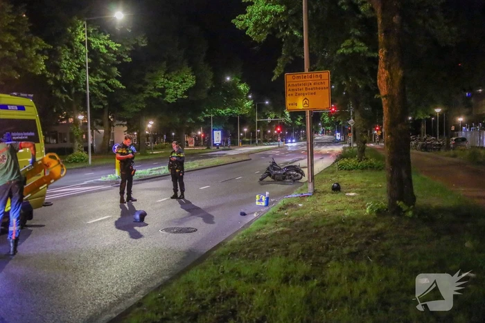 Scooterongeval leidt tot gewonden