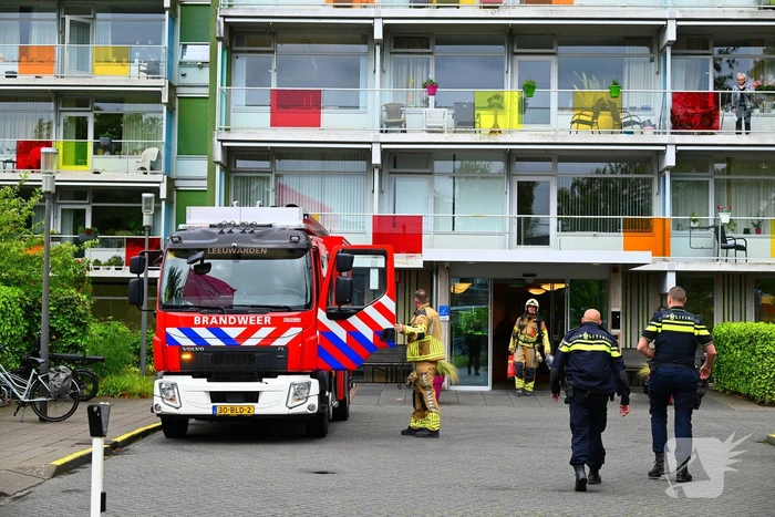 Brand in zorggebouw geblust