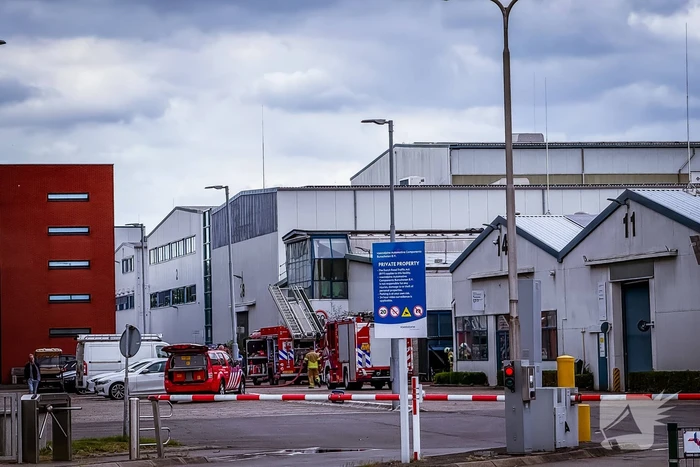 grote brand in productiehal