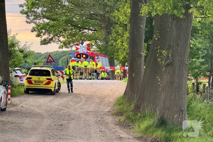 Botsing tussen trein en voertuig