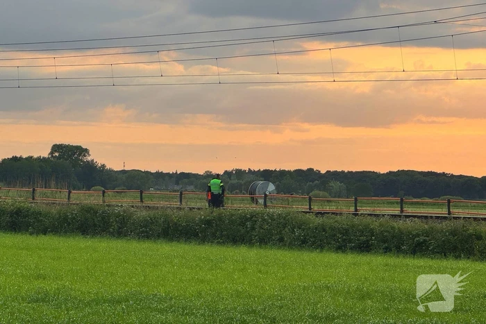 Botsing tussen trein en voertuig