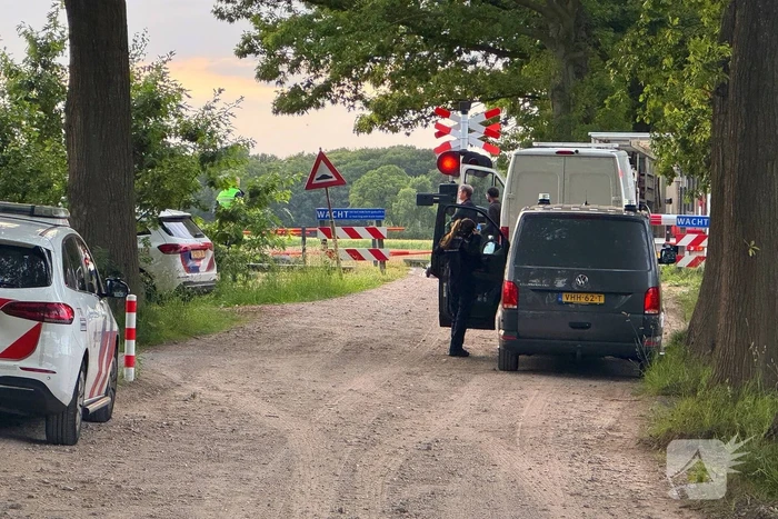 Botsing tussen trein en voertuig