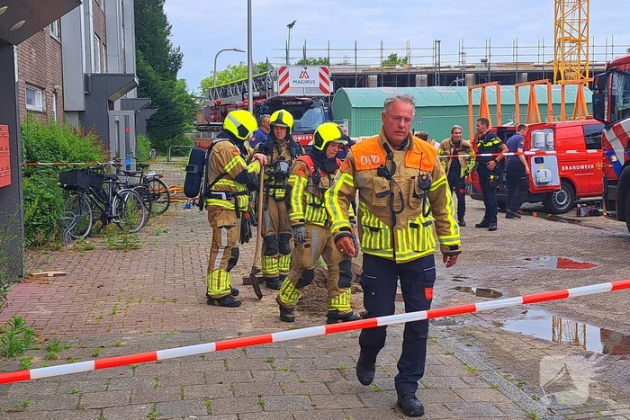 Brandweer ontdekt gaslekkage tijdens oefening