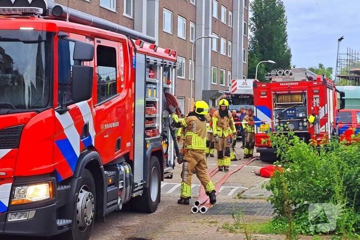 Brandweer ontdekt gaslekkage tijdens oefening