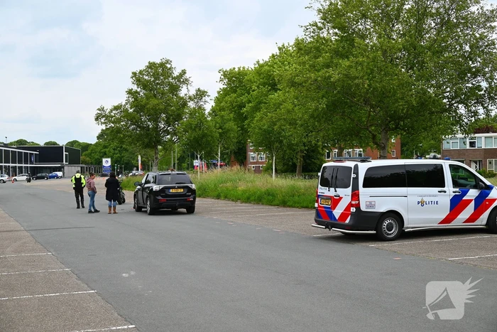 Lesmotor betrokken bij ongeval