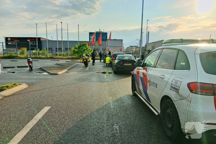 Botsing bij verkeerslichten