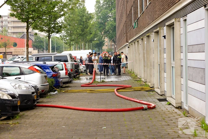 Brand in tuinschuur leidt tot evacuatie omwonenden