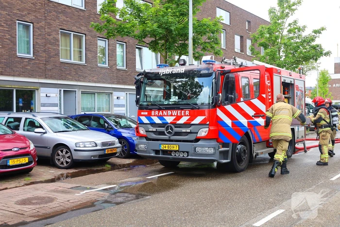 Brand in tuinschuur leidt tot evacuatie omwonenden