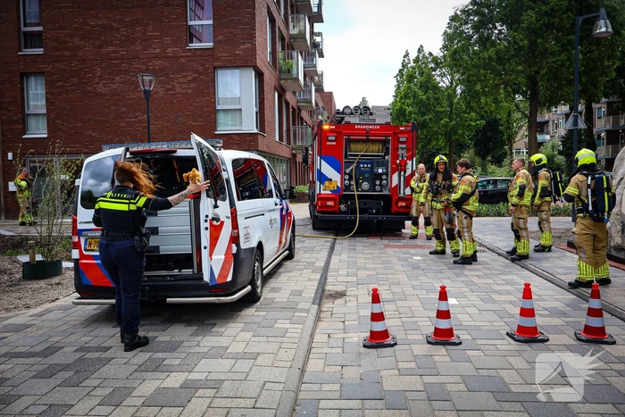 Kind getroost na woningbrand
