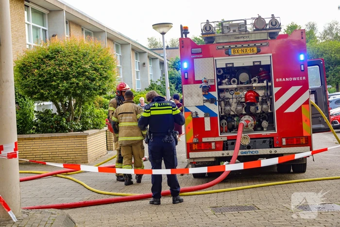 Brand in tuinschuur geblust zonder gewonden